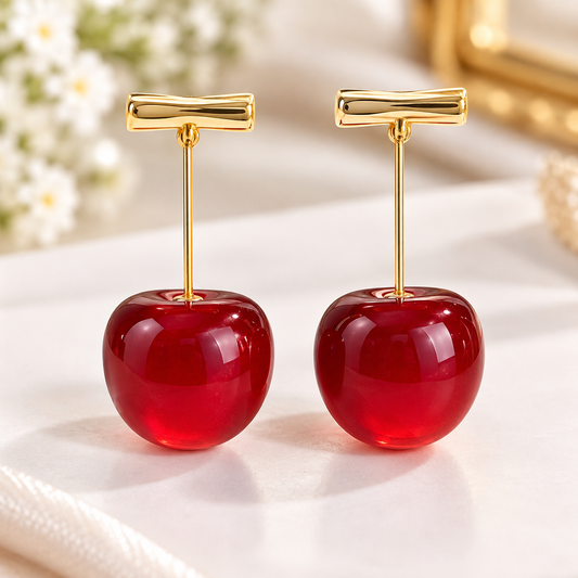 COREAN CHEERY EARRING