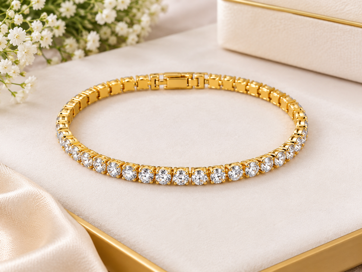 Elegant Trinity Bracelet for Women