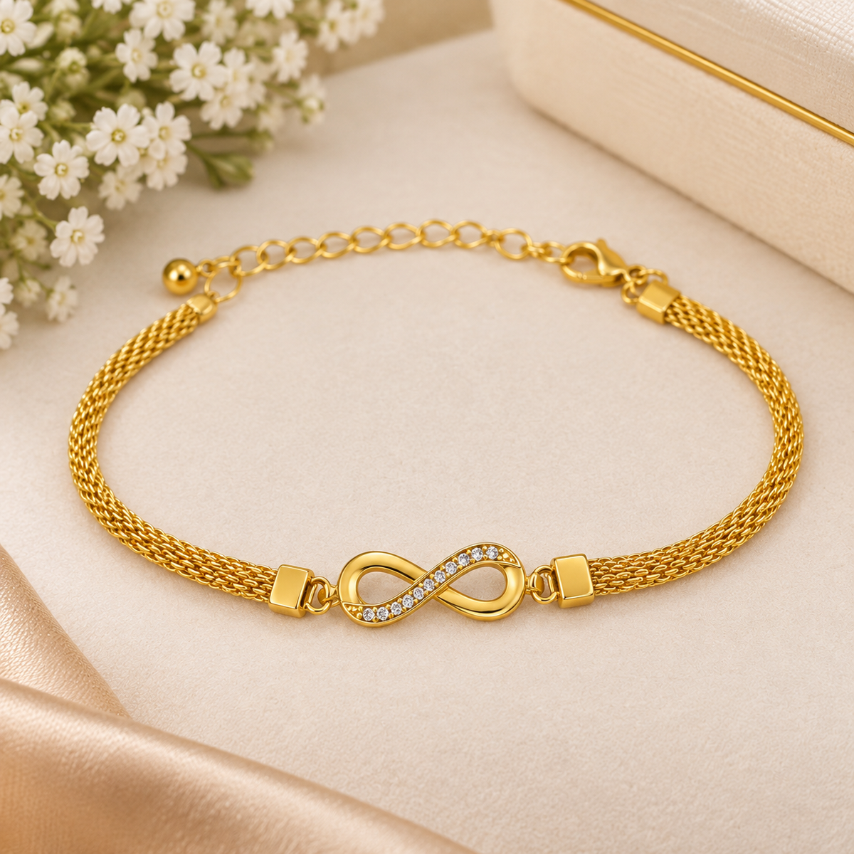 Elegant Trinity Bracelet for Women